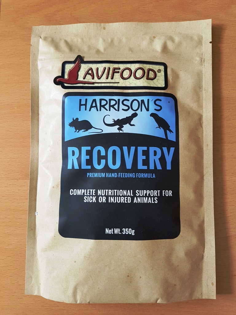 Fórmula de recuperación de Harrison 350g handfeeding dieta bushtits wrentits vireos
