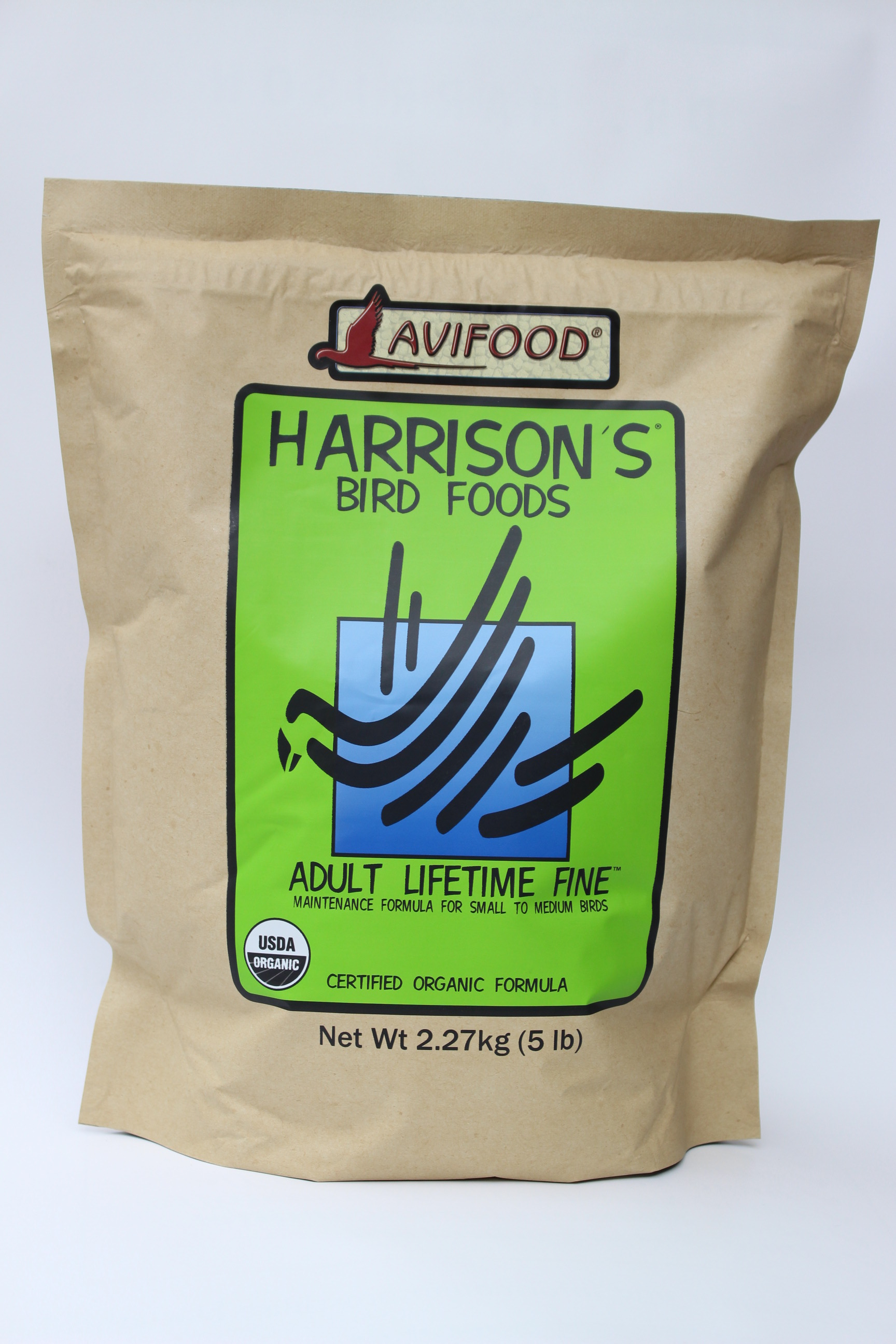 Parrot Food Feed Bird Food Harrisons Organic Adult Lifetime Fine